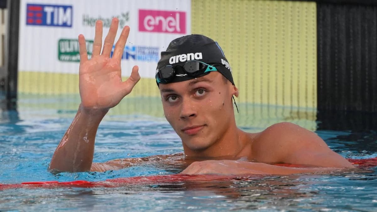 Cine îi va pune probleme lui David Popovici la Paris. Analiza americanilor înainte de proba de 100 m
