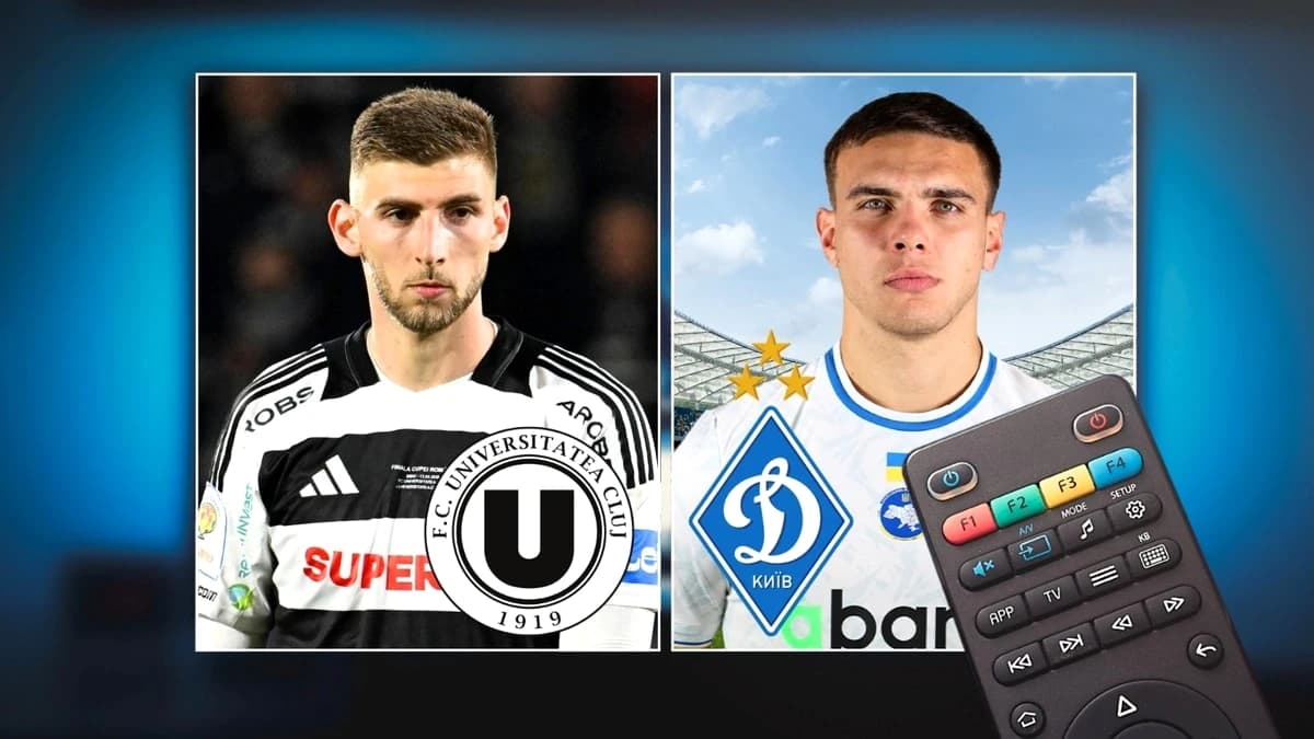 Cine transmite la TV dubla U Cluj – Dinamo Kiev din primul tur preliminar Europa League