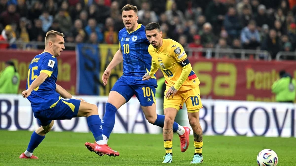 Cine transmite la TV meciul România – Bosnia din Liga Națiunilor