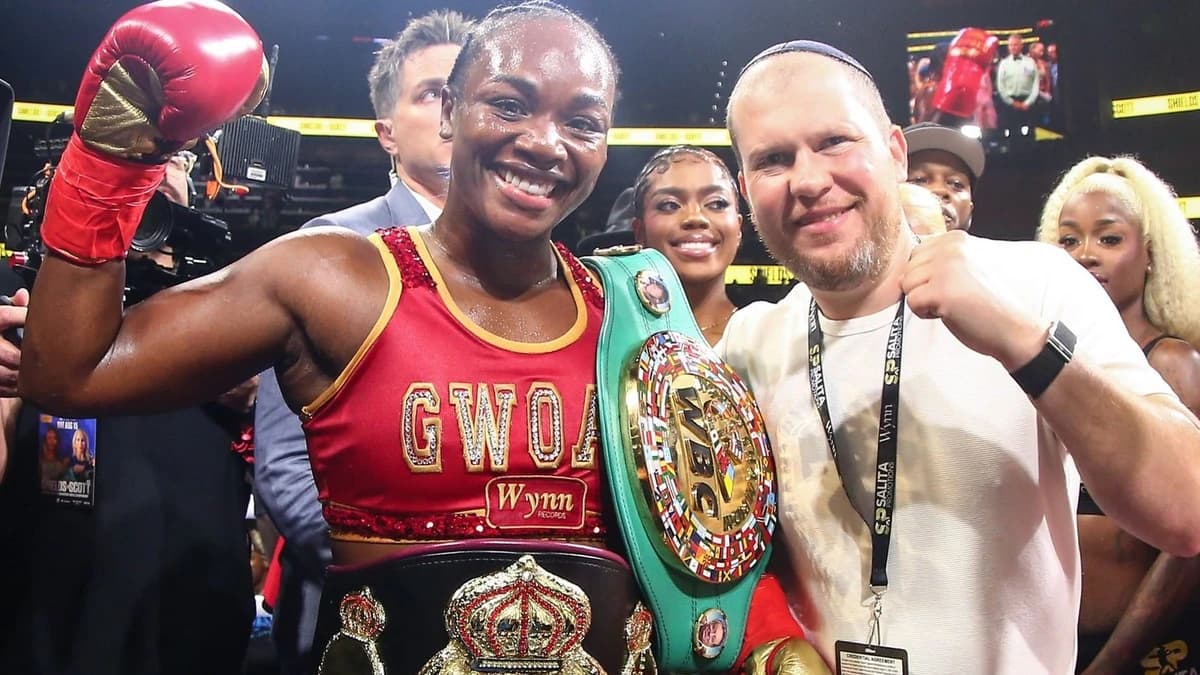 Claressa Shield vs Lauren Price talks are 'ongoing' after American star reclaimed world middleweight