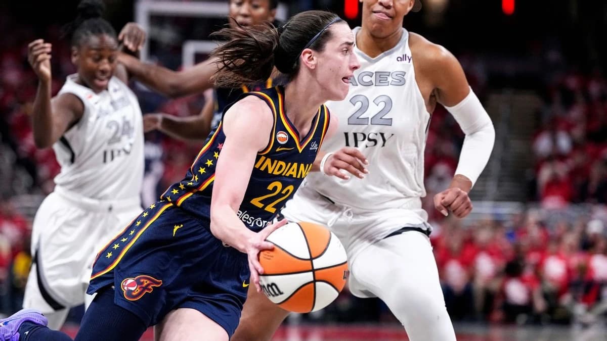 Clark's monster effort keeps Fever alive, helps force Game 3 vs. Aces