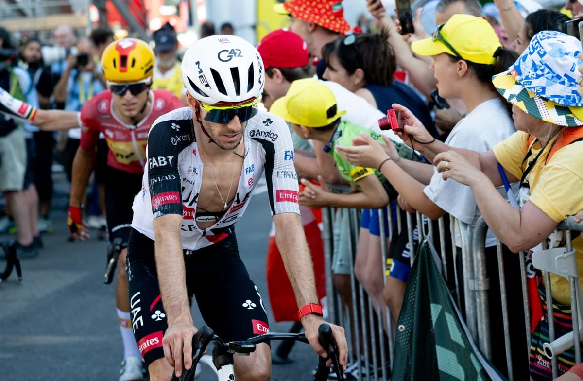 Climactic day at Tour de France with several Pogacar teammates ill and team avoiding questions; Trek