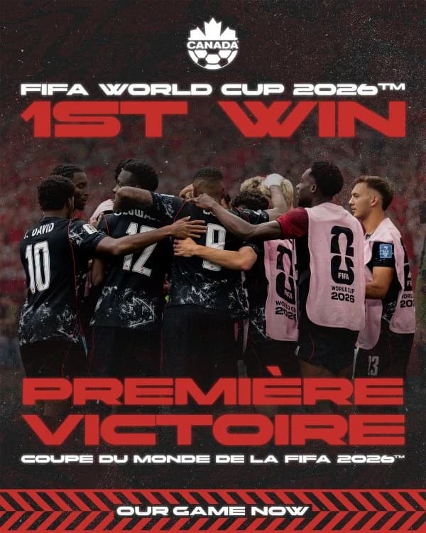 CM 2026: Canada, prima victorie la Cupa Mondială, 6-0 cu Qatar