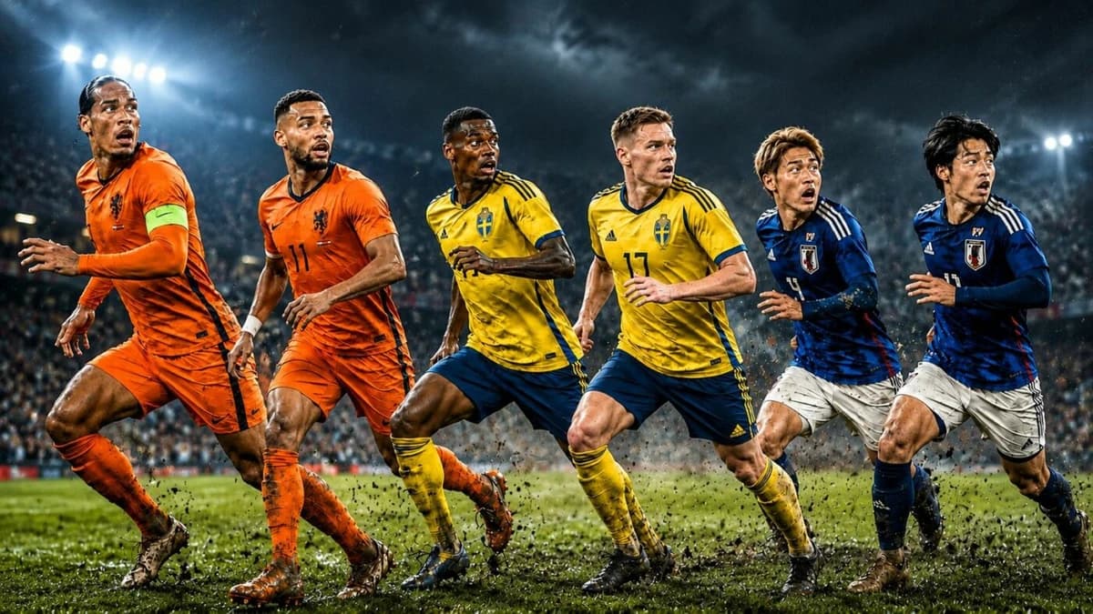 CM 2026 Locul 2 califică direct, de ce fug toți de el! Calculele LIVE în grupa F: Japonia – Suedia ș