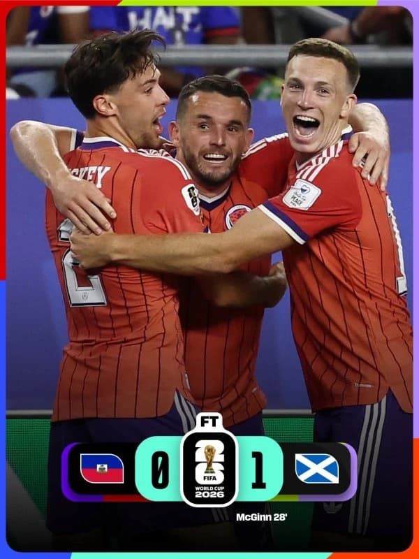 CM 2026: Scoţia a învins Haiti, scor 1-0 şi este lider în grupa C