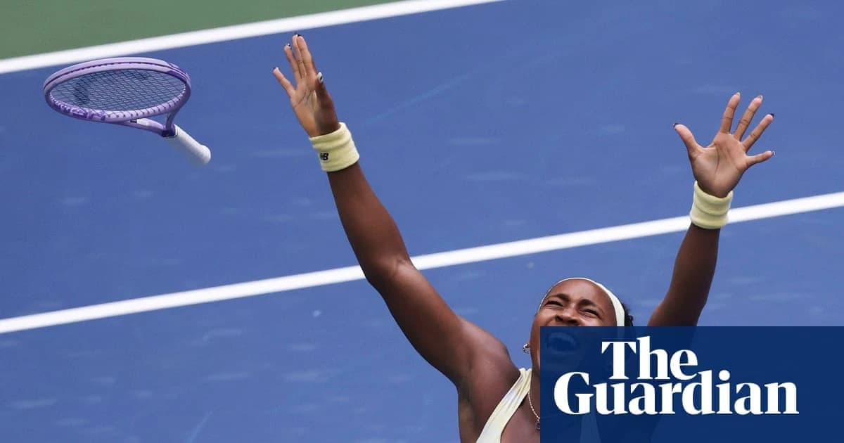 Coco Gauff draws on Tiafoe and ‘delusional’ self-belief in US Open escape