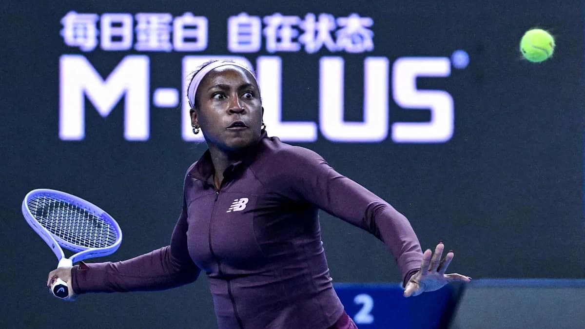 Coco Gauff Fires Back After China Open Win Sparks Backlash