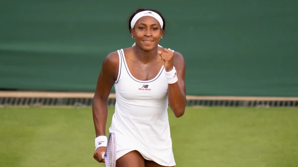 Coco Gauff matches Wimbledon best with victory over American qualifier Claire Liu