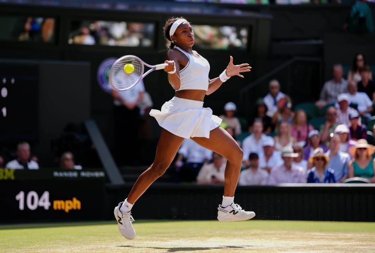 Coco Gauff plays anti-grass tennis at Wimbledon to nullify Jessica Pegula for semifinal debut