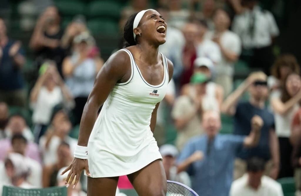 Coco Gauff rides another 3-set win to Wimbledon semifinals