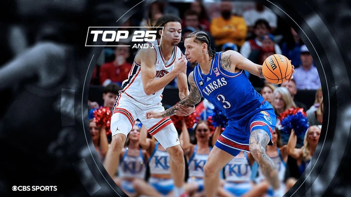College basketball rankings: Kansas joins early Top 25 And 1 after Tre White cleared to play by cour