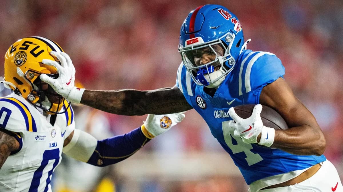 College football rankings: Updated NCAA Top 25 polls after LSU, Texas A&M losses in Week 3