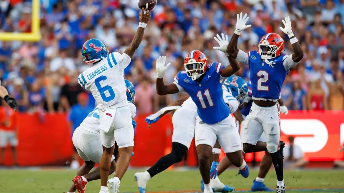 College football rankings: Updated NCAA Top 25 polls after Ole Miss, Tennessee losses in Week 4
