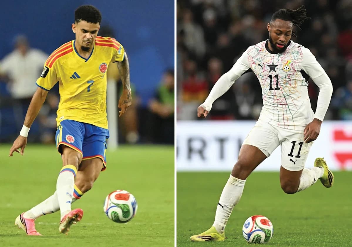π¨ Colombia and Ghana name starting XI for Round of 32 clash
