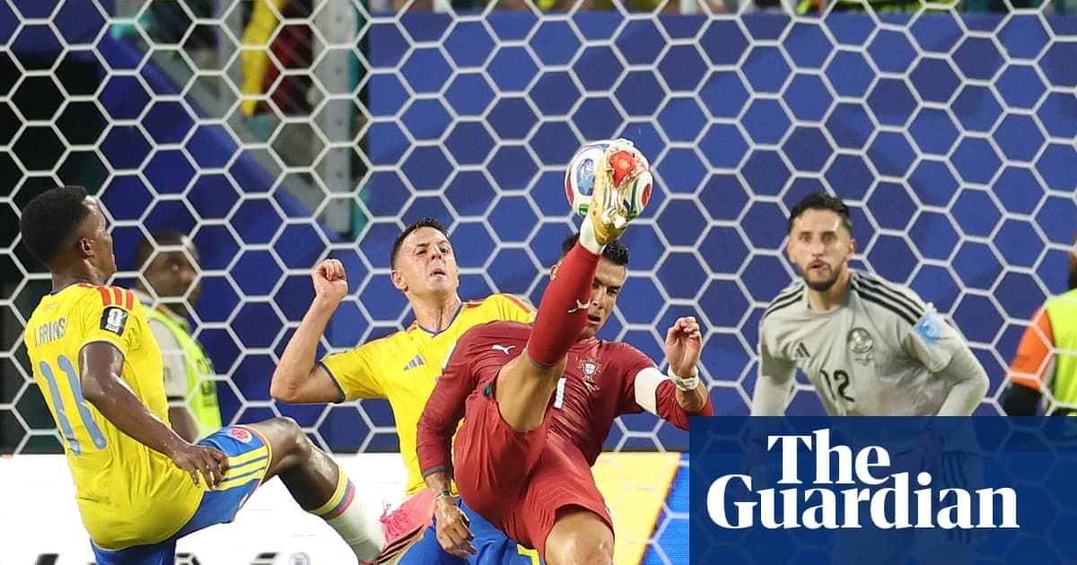 Colombia take top spot over Portugal after draw in battle of World Cup heavyweights
