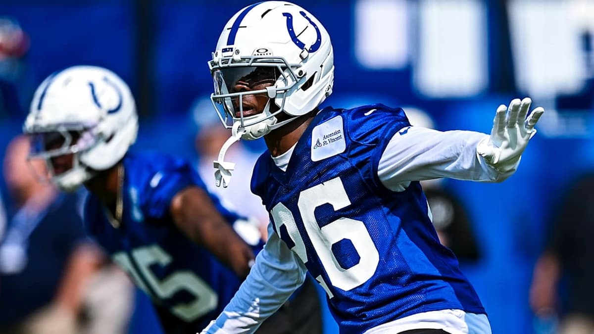 Colts CB Cam Taylor-Britt suspended one game by NFL
