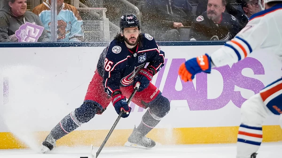 Columbus Blue Jackets reportedly trade Marchenko, Merzlikins, Wood to Toronto Maple Leafs