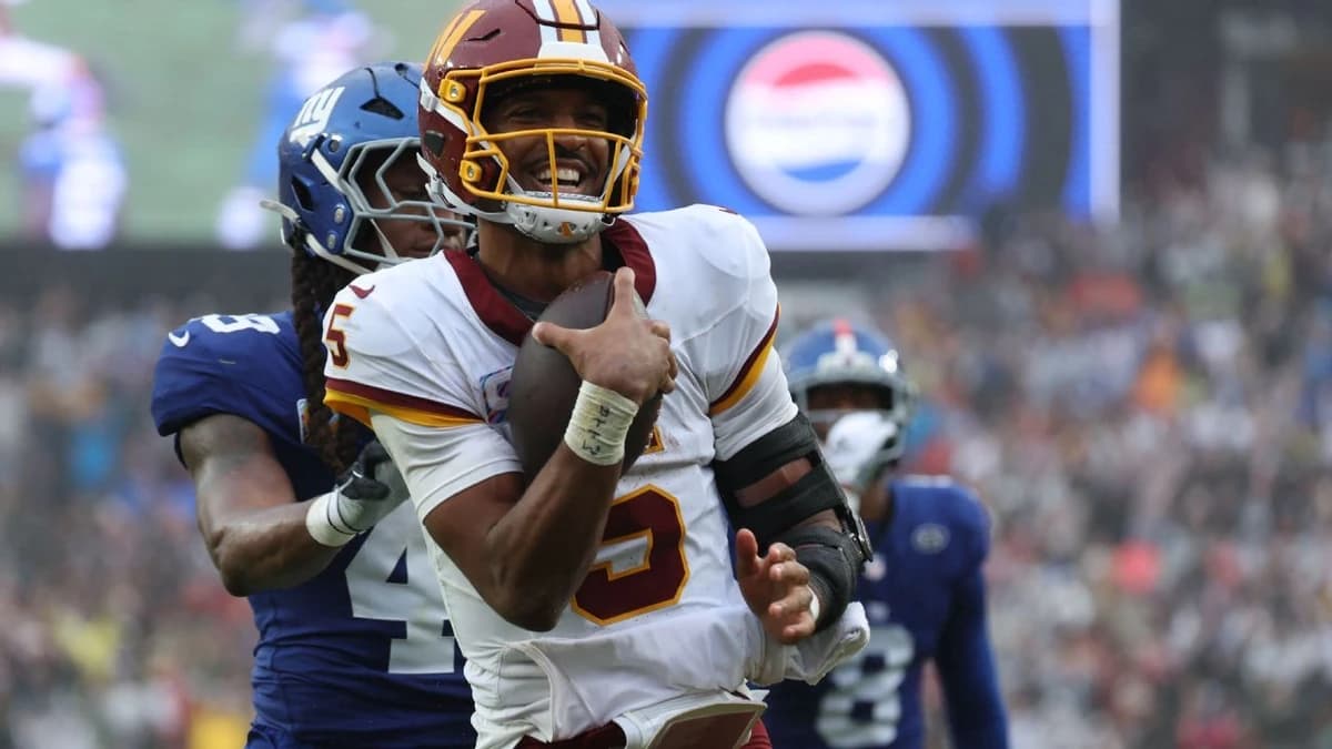 Commanders botch last play in OT, resulting in tie; 'It's on me,' Daniels says