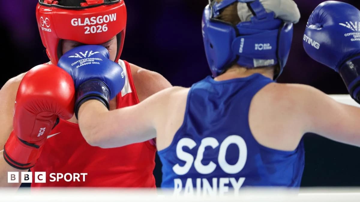Commonwealth Games: Caitlin Rainey claims first women's boxing bronze for Scotland