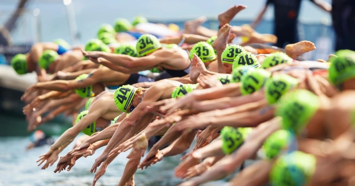 Competiție de triatlon la Chiajna cu 500 de participanți și probe dedicate copiilor