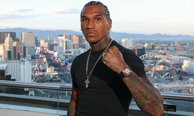 Conor Benn hits out at 'spoiled brat' Ryan Garcia ahead of Las Vegas world title showdown - as Brit