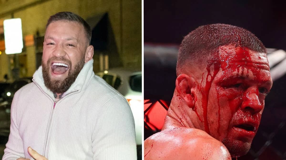 Conor McGregor Mocks Nate Diaz's TKO Loss as Diaz Reacts to McGregor's UFC Comeback