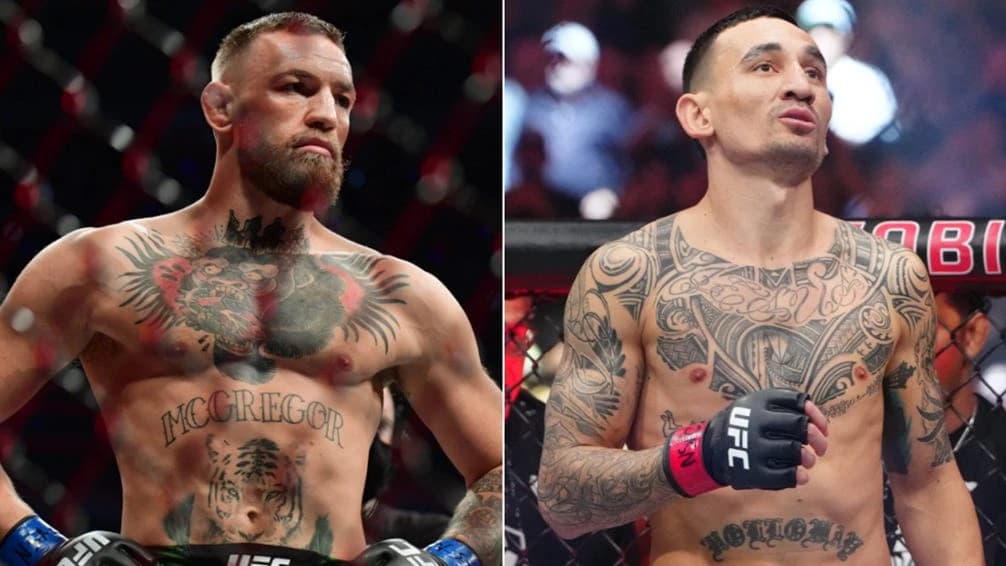 Conor McGregor vs. Max Holloway opening odds for UFC 329