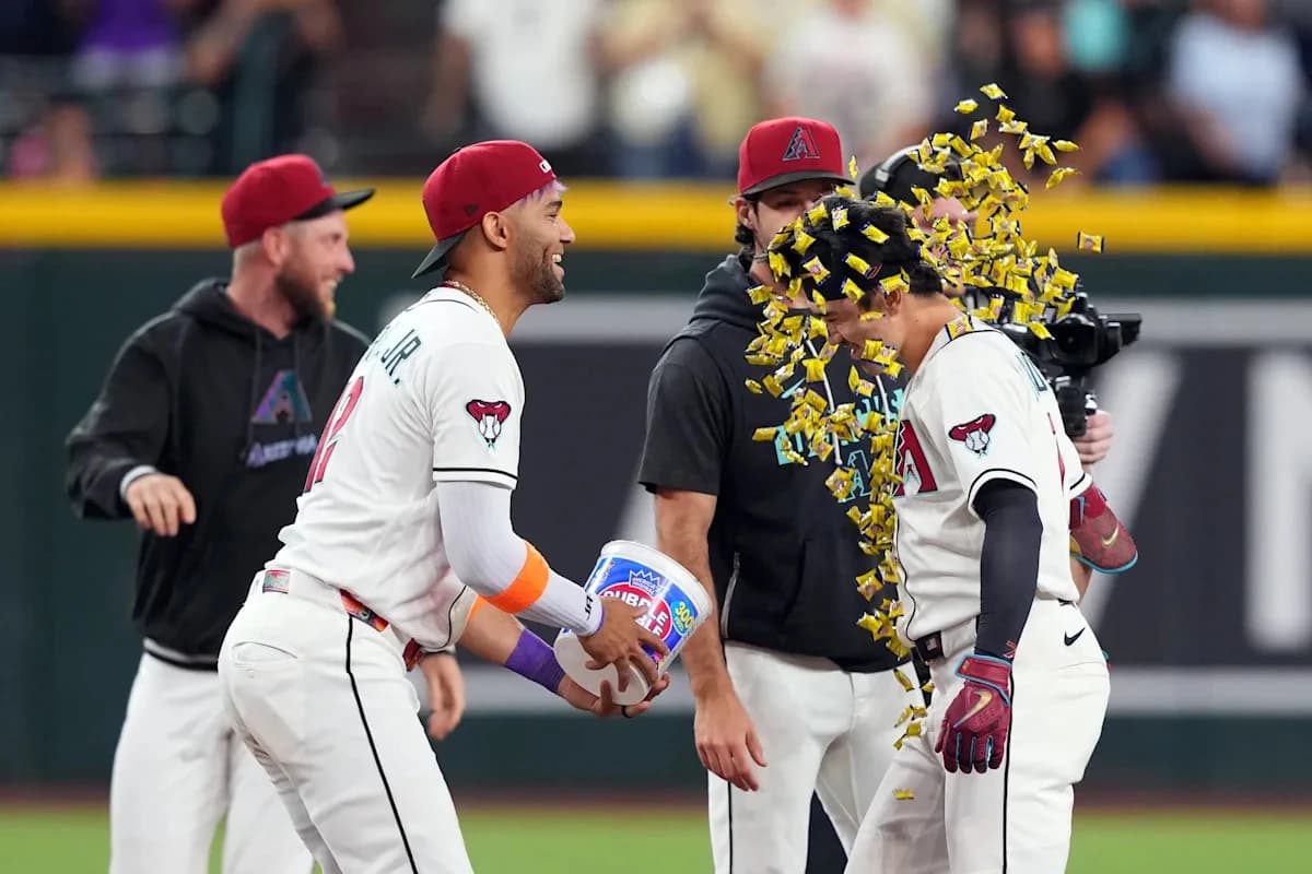 Corbin Carroll walks off Rockies for D-backs' fifth straight win