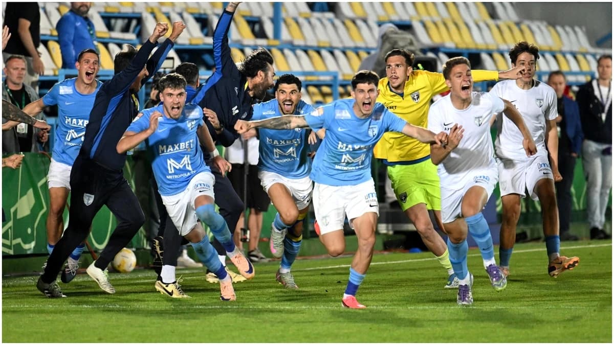 Cota colosală pe care o avea FC Voluntari la promovare în minutul 52 al partidei de la Sibiu, la 3-0
