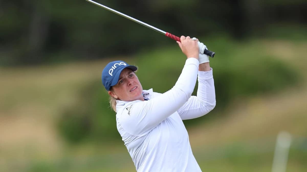 Coughlin, Shin share one-shot lead at LPGA's Scottish Open
