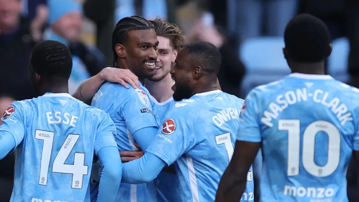 Coventry City 5-1 Portsmouth: Sky Blues seal Championship title after seeing off Pompey