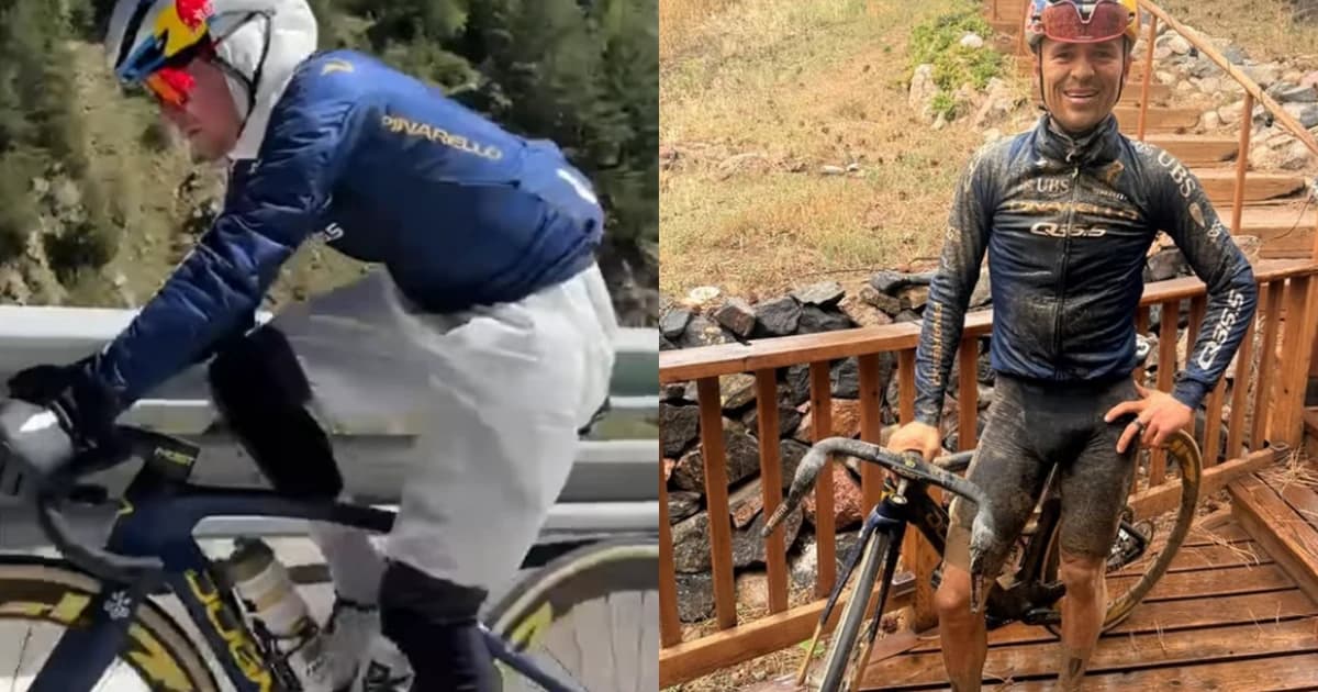 Covered in mud and fully geared up: Pidcock is well prepared for a unique World Championship opportu