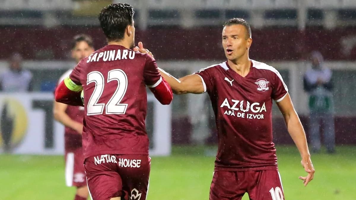 Cristi Săpunaru îl contrazice pe Daniel Pancu, după Rapid – CFR Cluj 3-1: „Să mă ierte Dumnezeu!”