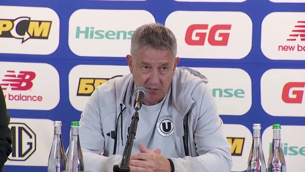 Cristiano Bergodi a vorbit despre viitorul său după U Cluj - Rapid 3-4: „Nici dacă plec, nici dacă r