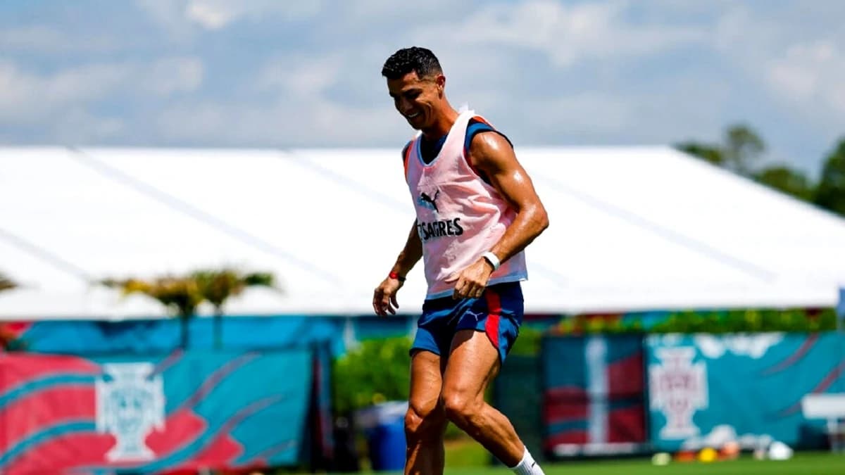 Cristiano Ronaldo, apariție stelară la ultimul antrenament al Portugaliei! Cum l-a sărbătorit Nike