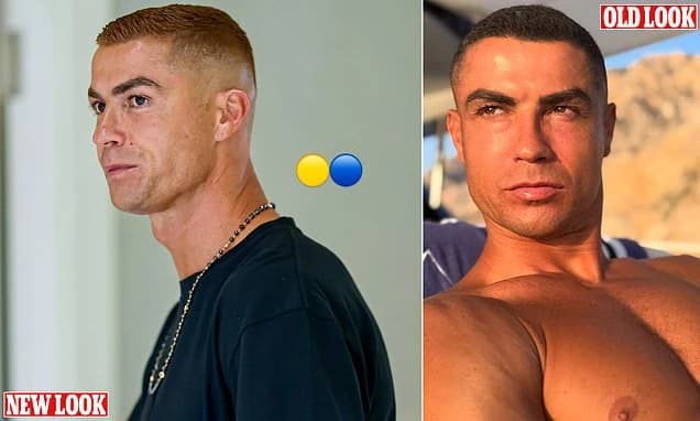 Cristiano Ronaldo unveils shock new look just days after marrying Georgina Rodriguez at intimate wed