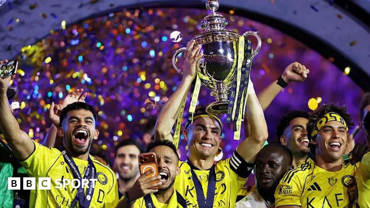 Cristiano Ronaldo wins first Saudi Pro League title for Al-Nassr
