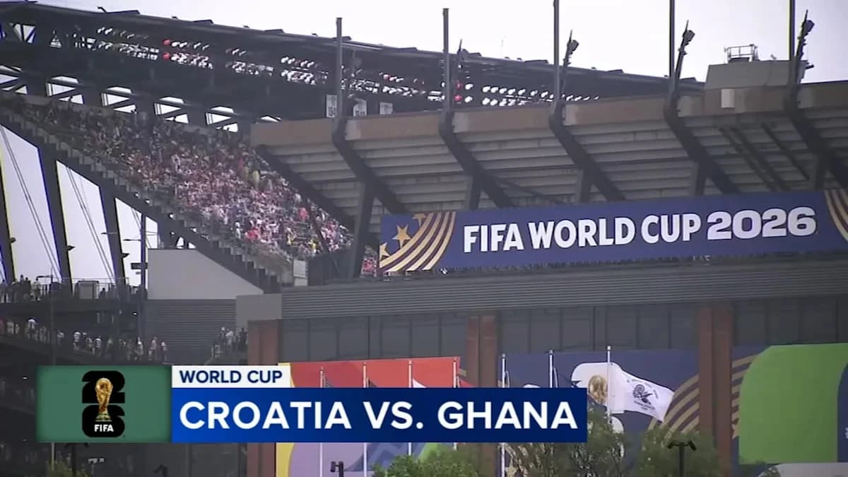 Croatia beats Ghana in sellout World Cup match in Philadelphia