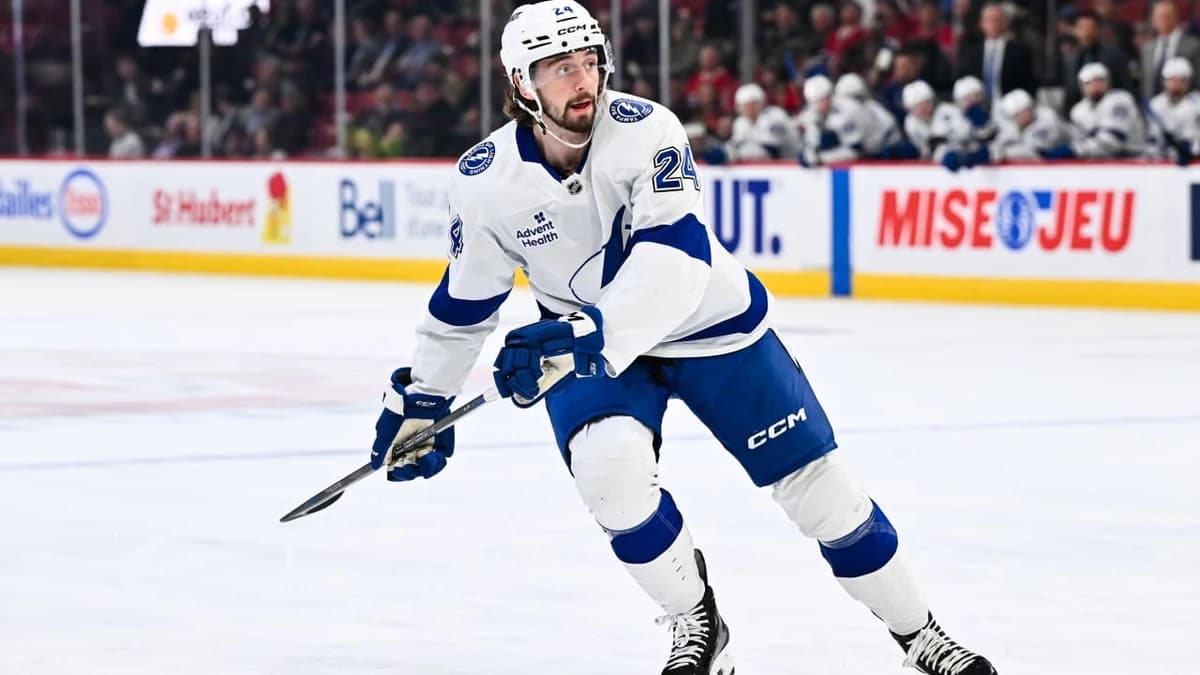 Crozier hit on Slafkovsky could prove to be series-changer for Lightning