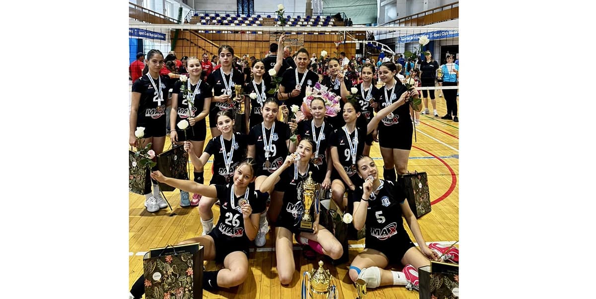CS Medgidia, vicecampioană a României la volei feminin: Un drum aproape fără greșeală, emoții, căder
