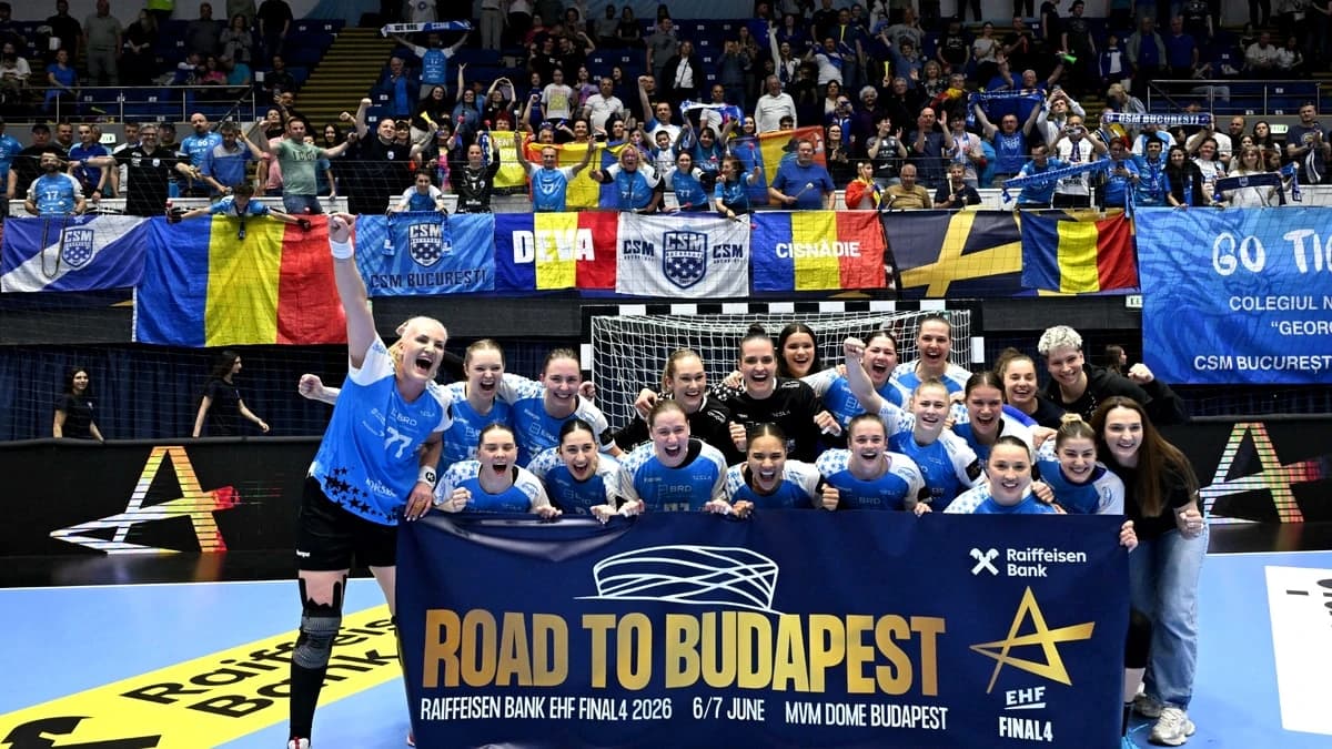 CSM București, anunț important pentru suporteri! Câte bilete sunt disponibile pentru Final Four şi c