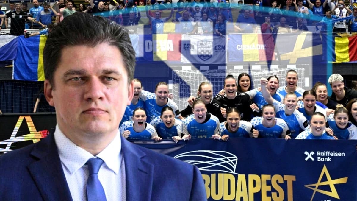CSM Bucureşti, în Final Four după opt ani! Şeful „tigroaicelor”, interviu despre culise: „Nu există