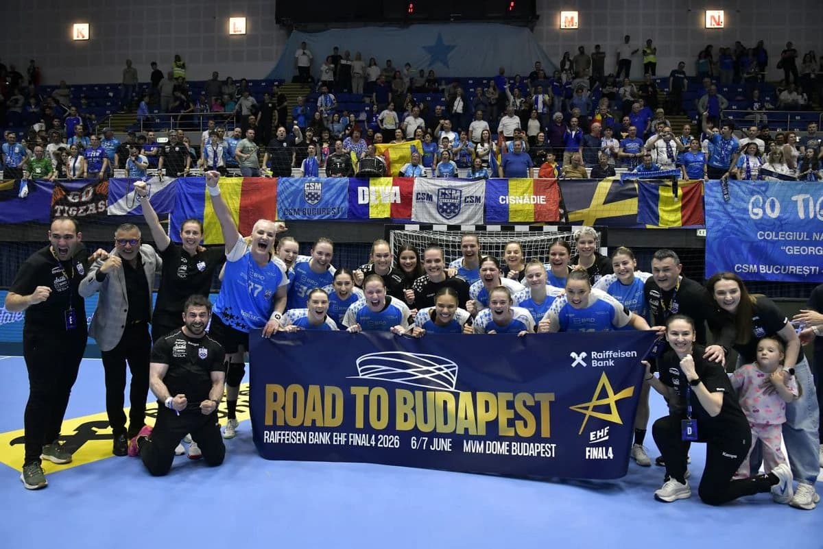 CSM București își află azi adversara din Final Four-ul Ligii Campionilor la handbal feminin