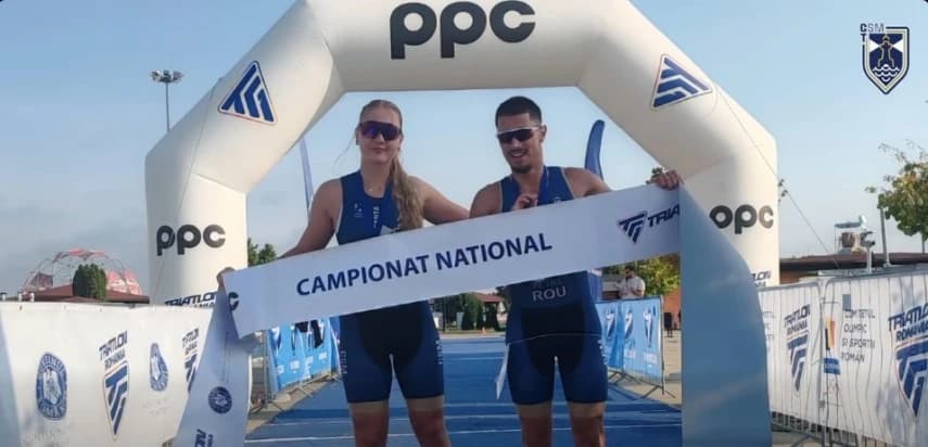 CSM Constanța triatlon: Amalia Singuran și Raul Petre luptă pentru un nou titlu național! (P)