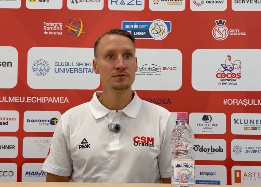 CSM Oradea, fără antrenorul principal la meciul din Azerbaidjan. Mikko Riipinen are enteroviroză