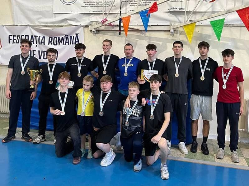CSȘ 2 Baia Mare, vicecampioană națională la volei cadeți