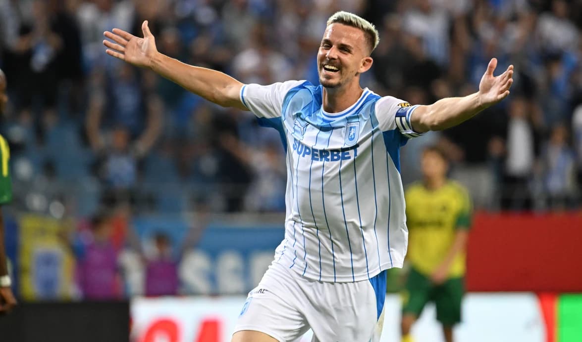 Cu cine poate juca Universitatea Craiova în turul 3 din Champions League! Campioana are șansa de a f