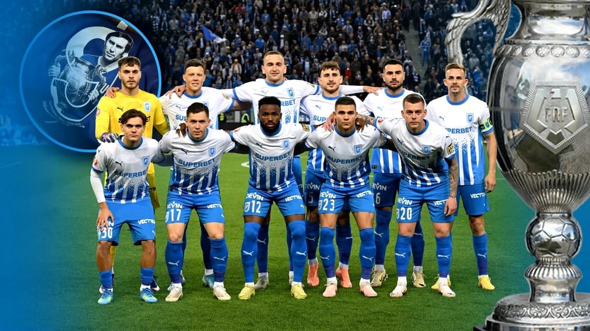 Cu Oblemenco pe piept! Universitatea Craiova joacă finala Cupei Romaniei Betano în tricouri personal