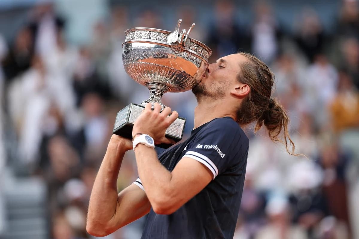 Cu premiul de la Roland Garros, Alexander Zverev a urcat până pe locul al patrulea în topul câștigur