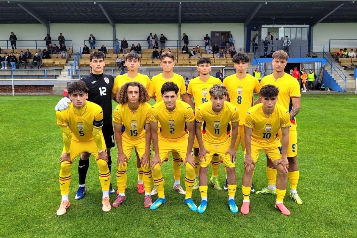 Cu Șucu jr. titularizat la prima selecție, România U18 a fost pulverizată la Lanžhot